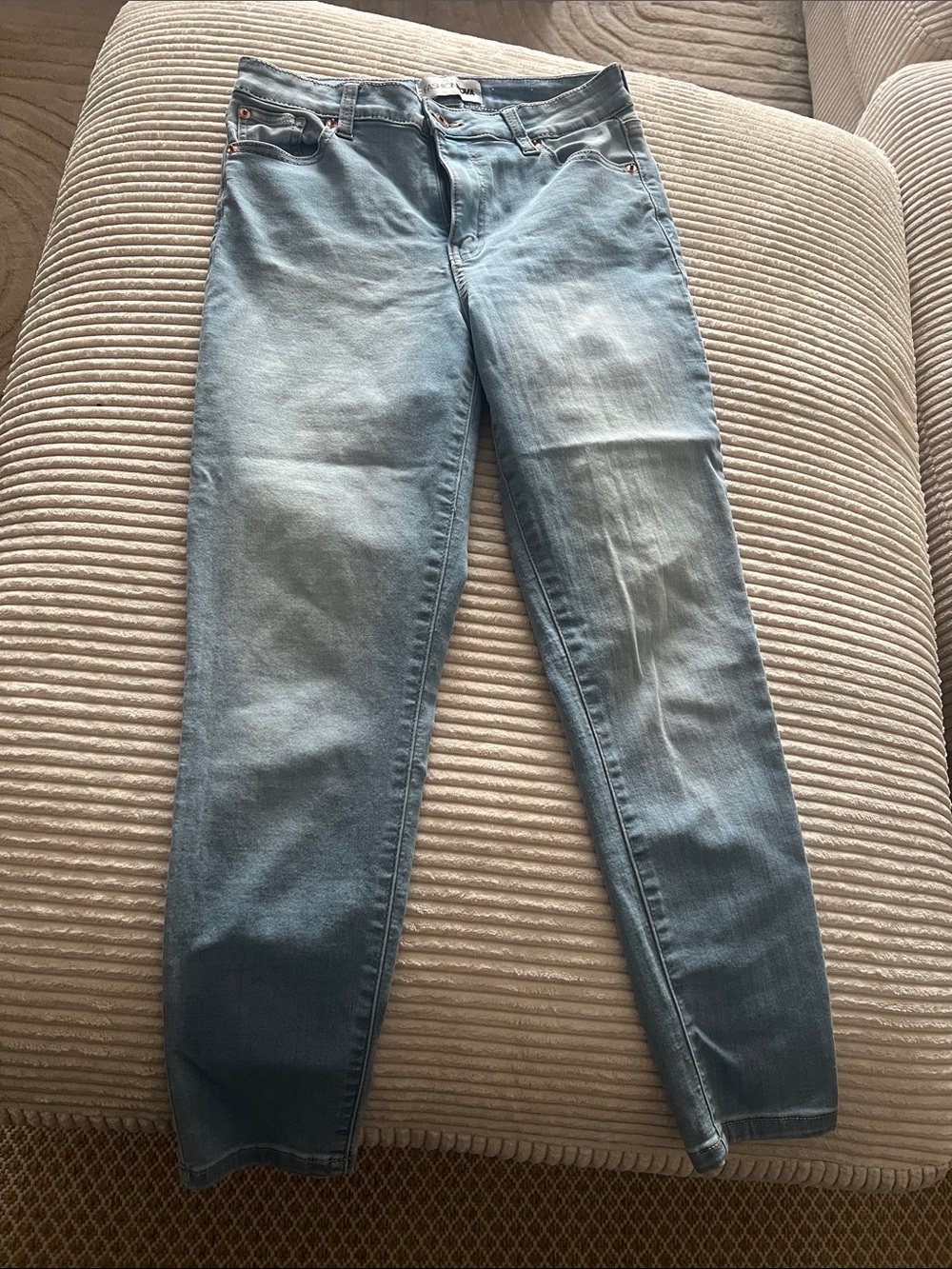 Women's Light Blue Classic Straight Jeans